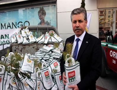 Orman Bölge Müdürlüğü'nden Yılbaşı Çıkartması