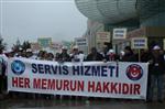 İŞ BIRAKMA EYLEMİ - Trabzon'da Hastane Personelinin Servis İsyanı