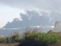 YANGıN YERI - BOTAŞ tesisinde yangın