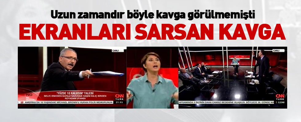 Abdulkadir Selvi ile CHP'li vekil arasında büyük kavga