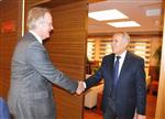 EBERHARD POHL - Almanya’nın Ankara Büyükelçisi Polh, Vali Ata’yı Ziyaret Etti