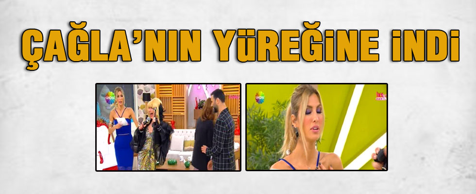 Çağla Şikel'in yüreğine indi