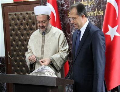 Diyanet İşleri Başkanı Mehmet Görmez Bingöl'de
