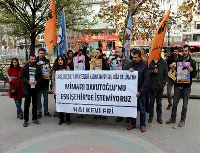 Eskişehir Halkevi, Başbakan Davutodğlu'nun Şehre Yapacağı Ziyaretten Rahatsız