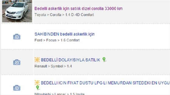 2. el otomobil alacaklar dikkat!