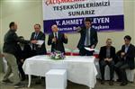 Büyükşehir Belediye Başkanı Mehmet Sekmen Narman’da Muhtarlarla İstişare Toplantısı Yaptı