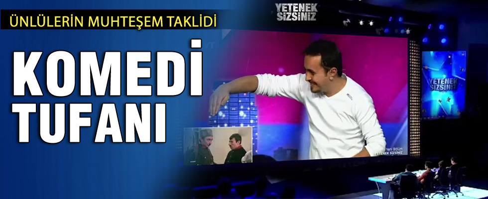 Çağrı Bayrak 'Taklit performansı' - Yetenek Sizsiniz Türkiye