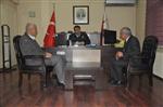 SGK - Kahta Tekstilciler Derneği İlçe Emniyet Müdürünü Ziyaret Etti