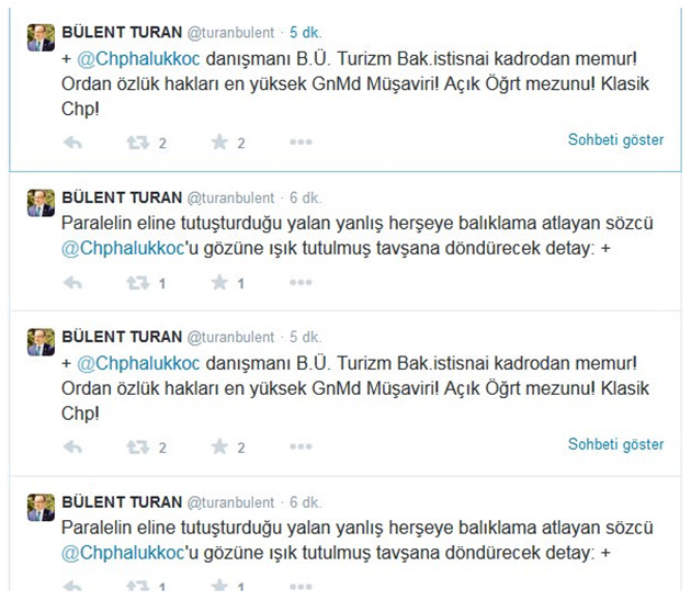 Haluk Koç'un danışmanı torpilli çıktı!