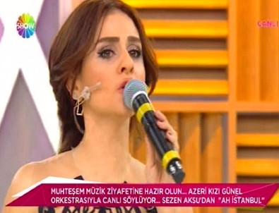 Azeri Kızı Günel'den Muhteşem Performans 'Ah İstanbul' / Her Şey Dahil