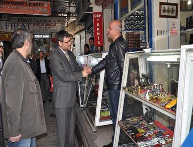 Abdullah Çalışkan Esnafla Buluştu