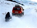 (özel Haber) Erzurum’da Kar Üzerinde Tekerlekli Adrenalin