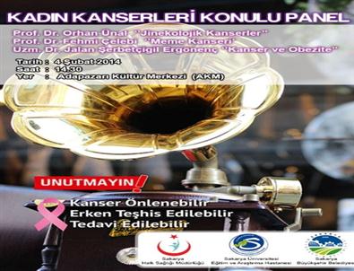 Sakarya’da Kadın Kanserleri Konulu Panel Düzenlenecek