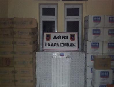 Ağrı’da Kaçak Sigara Operasyonu
