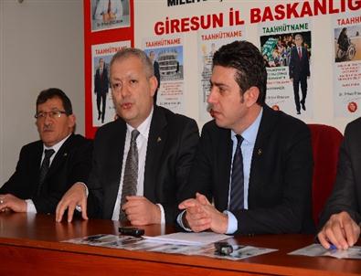 Mhp Duroğlu İlçesi Belediye Başkan Adayı Basına Tanıtıldı