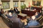 TAYFUR ÇİÇEK - Chp İl Başkanı Ali Engin'den Başkan Çiçek’e Ziyaret
