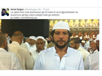 Nihat Doğan'dan Bieber'a 'Tövbe' çağrısı