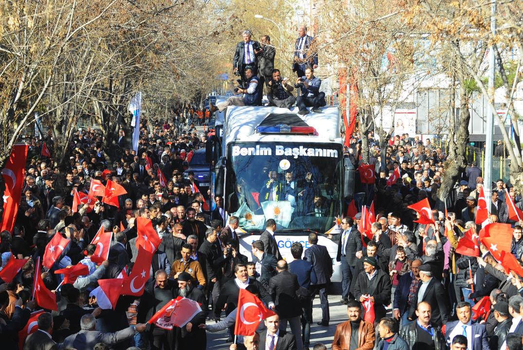 Melih Gökçek'e Polatlı'da sevgi seli...