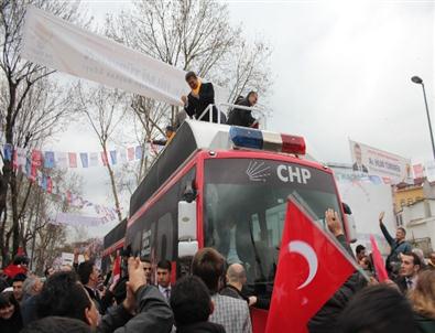 Sarıgül Üsküdar’da, Esnafı Ziyaret Etti