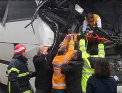 Bolu'da zincirleme kaza