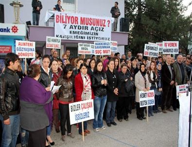 Hastane Çalışanlarından Eylem