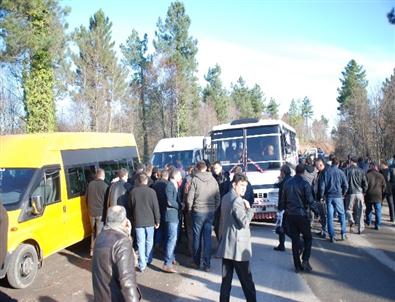 Madenciler Ttk Genel Müdürlüğüne Eyleme Gitti
