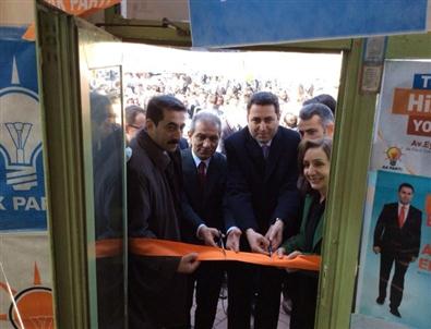 Tokat’ta Ak Parti Seçim Bürosu Törenle Açıldı