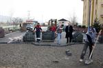 Çaycuma Belediyesin’den Beton Parke Yol Çalışmaları