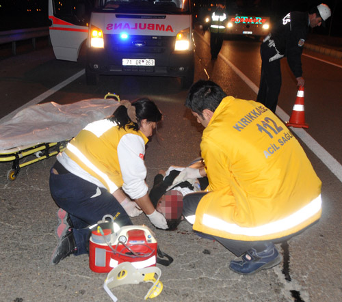 Eve dönerken hayat kurtardı