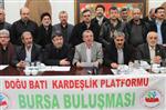 HAKKANIYET - Doğu-batı Kardeşlik Platformu Bursa'da Buluştu