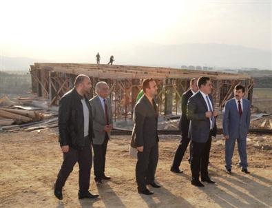 Vali Küçük, Engelsiz Yaşam Köyü İnşaatını İnceledi