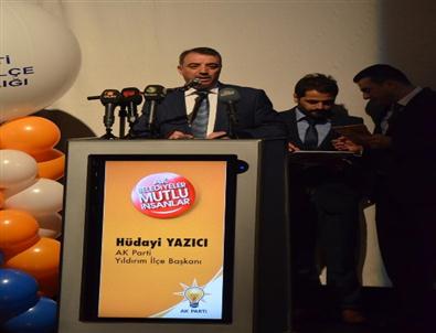 Ak Parti Yıldırım Belediye Başkan Adayı İsmail Hakkı Edebali Açıklaması