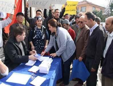 Denizli'de 'mahalle Olmak İstemiyoruz'Eylemi