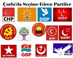 Çorlu'da Yerel Seçimlere 10 Parti Gidecek