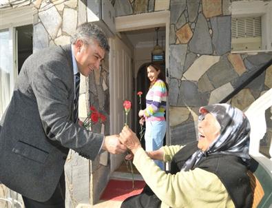 Başkan İnce Yaşlıları Sevindirdi