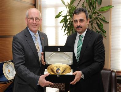 Alman Müsteşardan Başkan Külcü’ye Ziyaret