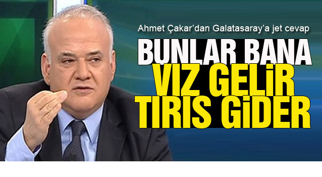 Ahmet Çakar: Bu Maçta Şike Var