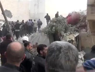 Halep’e bomba yağdı