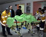 Ayaklarını Yem Makinesine Kaptıran İşçi Ağır Yaralandı