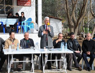 Başkan Gürün, Köyceğiz’in Köylerini Tek Tek Ziyaret Etti