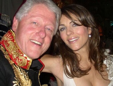 Clinton - Elizabeth Hurley aşkı yalan çıktı
