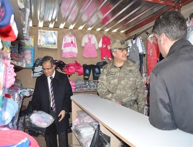 Vali Tapsız, Öncüpınar Konteyner Kentini Ziyaret Etti