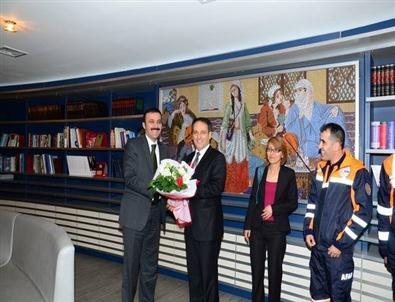 Başkan Bayram’a Sivil Savunma’dan Ziyaret