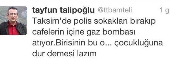 Montaj görüntülere Tayfun Talipoğlu da inandı