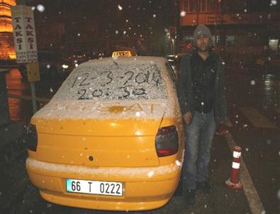 Yozgat’ta Kar Yağışı Başladı