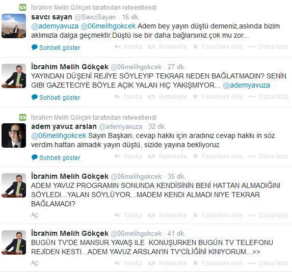 Mansur Yavaş rezil olunca Adem Yavuz Arslan yayını kesti