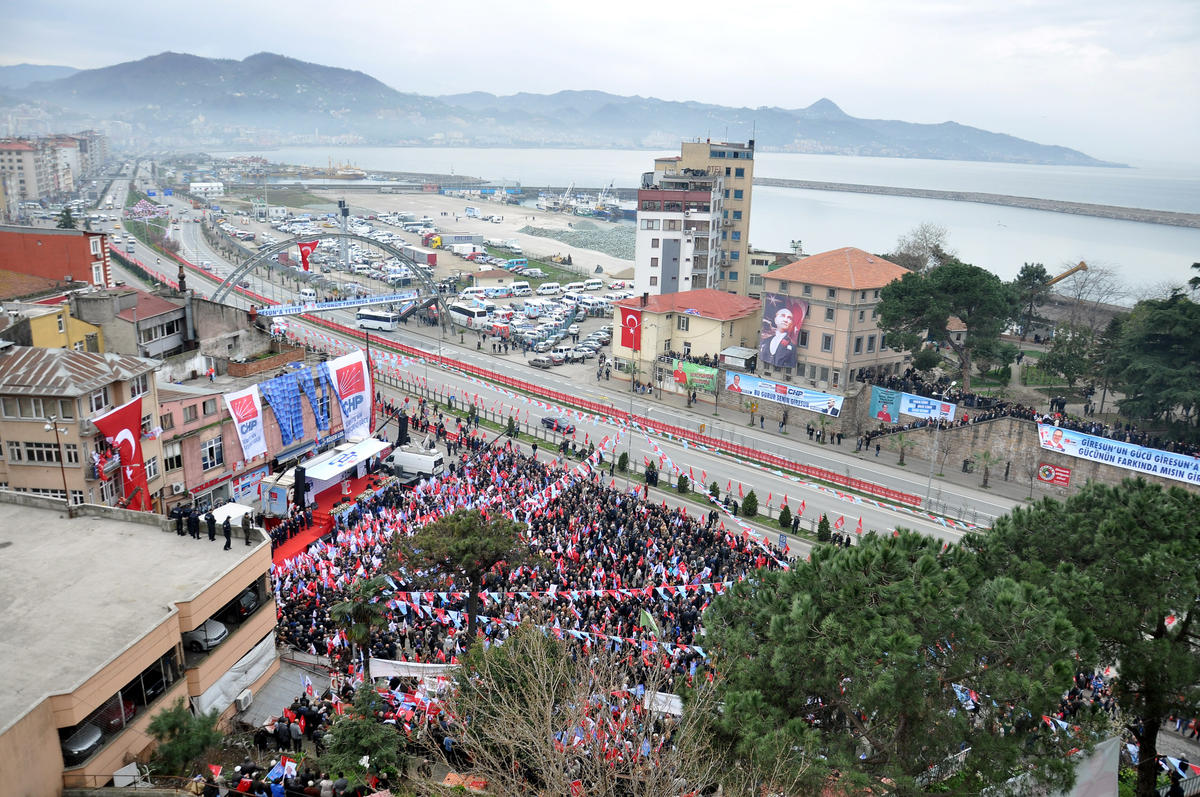 CHP Giresun mitingi 2014 - Kılıçdaroğlu hükümeti eleştirdi