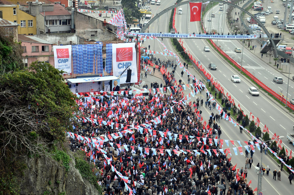 CHP Giresun mitingi 2014 - Kılıçdaroğlu hükümeti eleştirdi