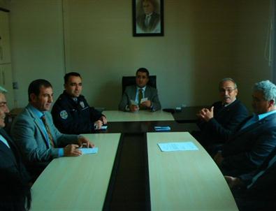 Kaymakam Çınar, Köy Muhtarları İle 'Seçim Güvenliği” Toplantısı Yaptı