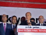 AHLAKSIZLIK - MHP Genel Başkanı Bahçeli Yenimahalle'de Halka Hitap Etti